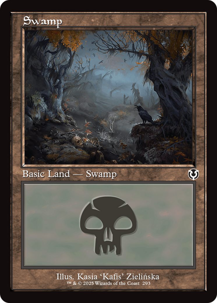 Swamp (293) (Retro Frame) (INR-293) - Innistrad Remastered - Foil