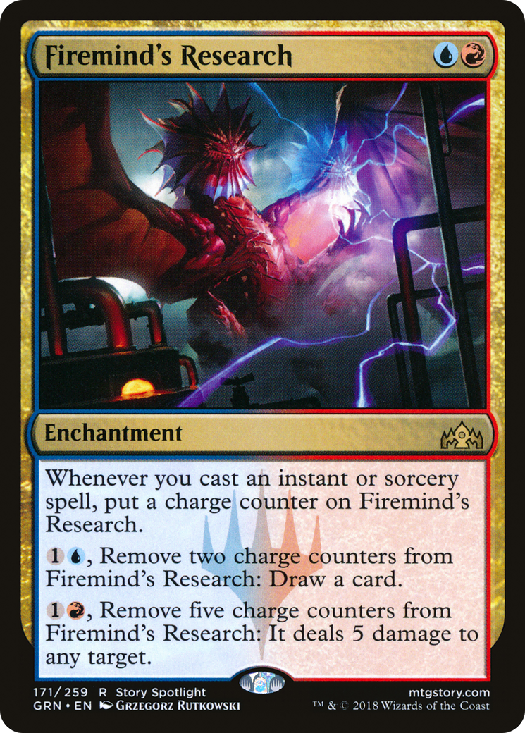 Recherches de Firemind (GRN-171) - Guildes de Ravnica 