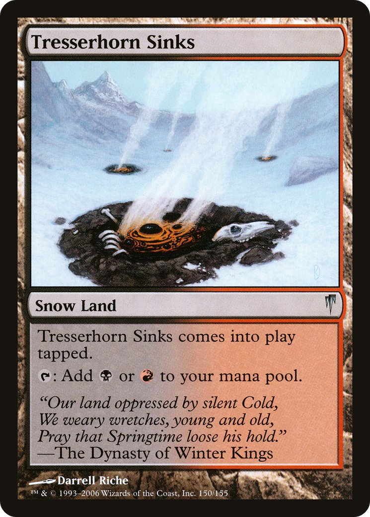 Éviers Tresserhorn (CSP-150) - Coldsnap 