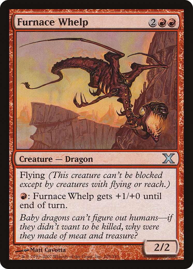 Furnace Whelp (10E-205) - Dixième édition