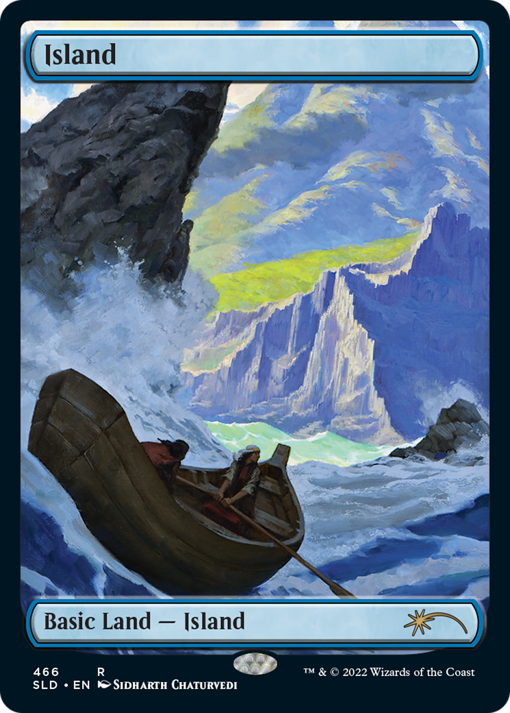 Island (466) (SLD-466) - Secret Lair Drop Foil