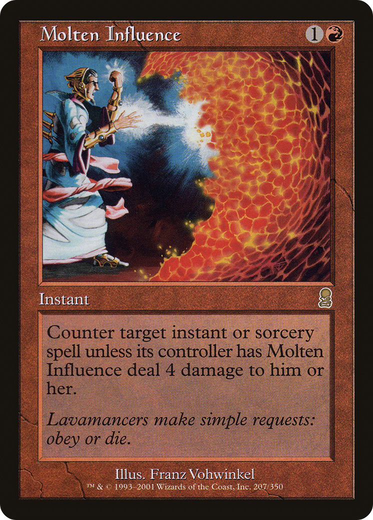 Molten Influence (ODY-207) - Odyssey