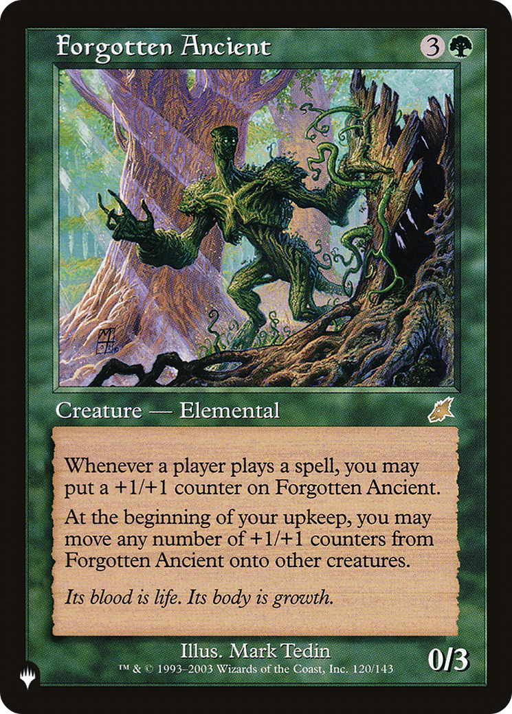 Forgotten Ancient (LIST-120/143) - The List
