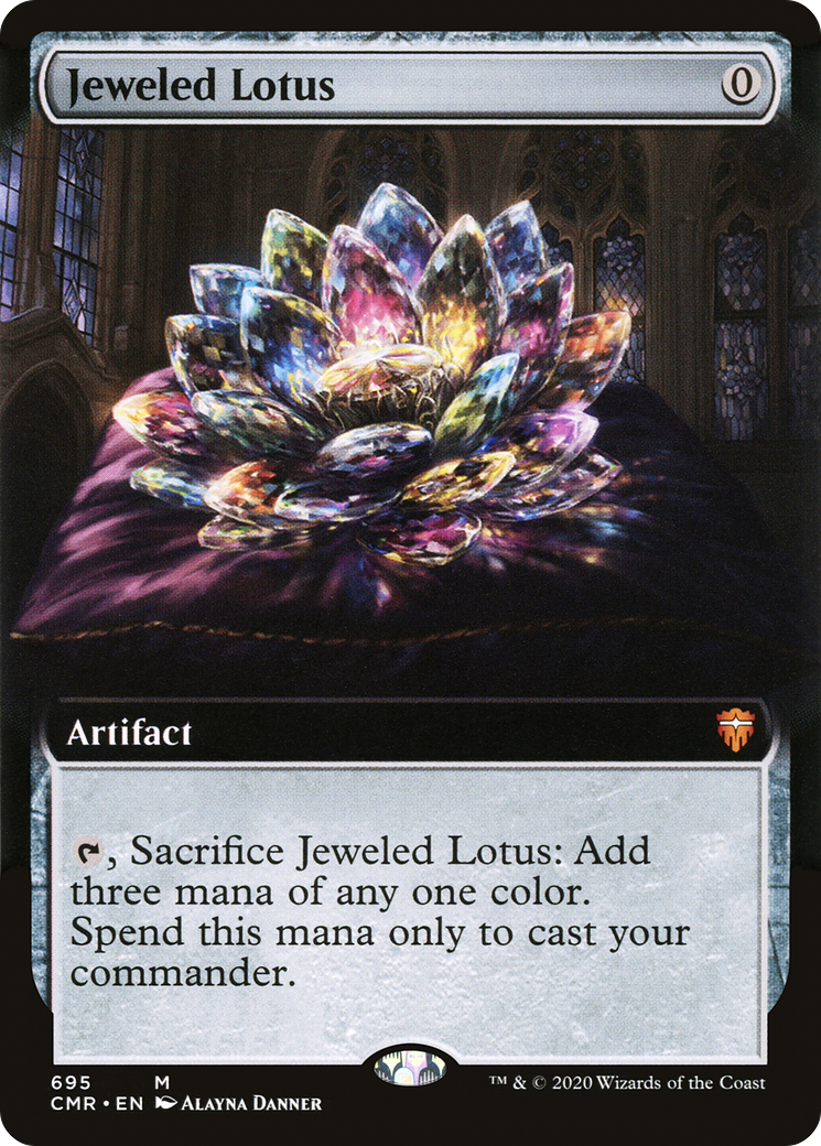 Jeweled Lotus (Extended Art) (CMR-695) - Commander Legends: (Extended Art)