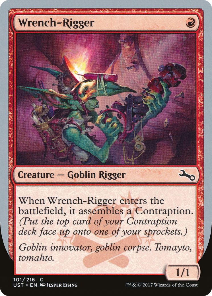 Wrench-Rigger (UST-101) - Feuille instable 
