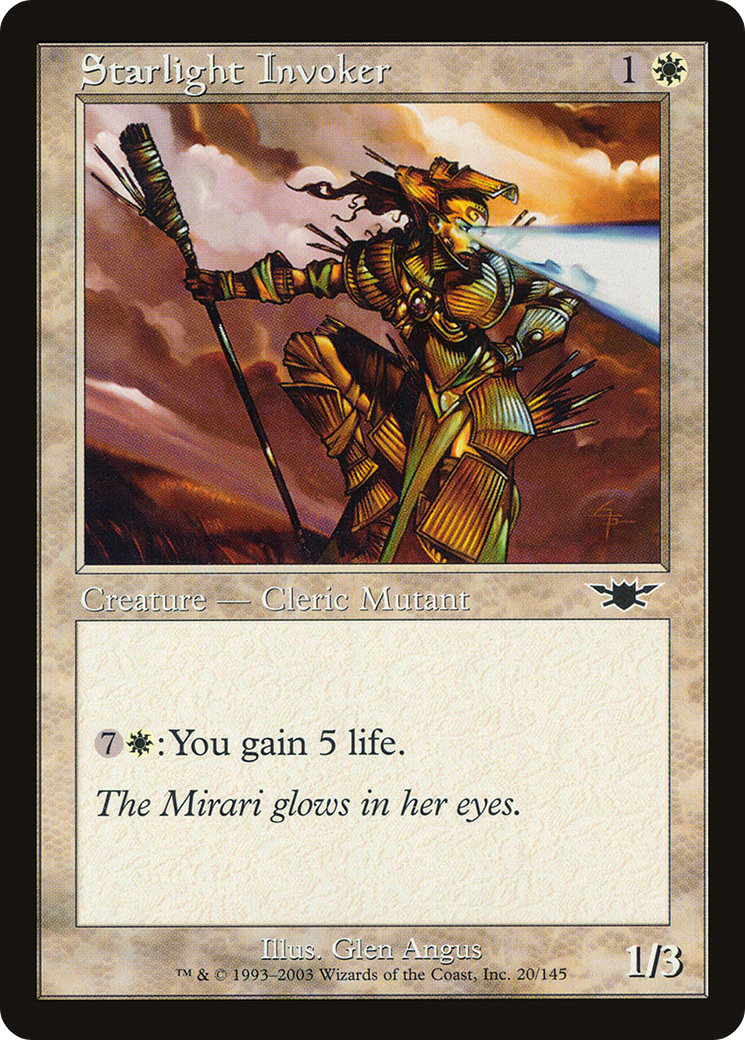 Invocateur de lumière stellaire (LGN-020) - Legions Foil 
