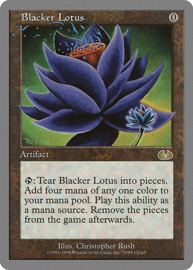 Blacker Lotus (UGL-070) - Décollé 
