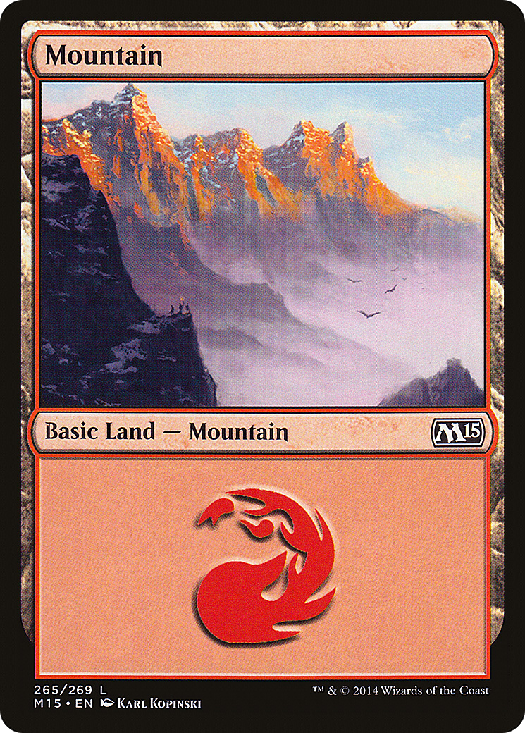 Montagne (M15-265) - Magic 2015 Foil