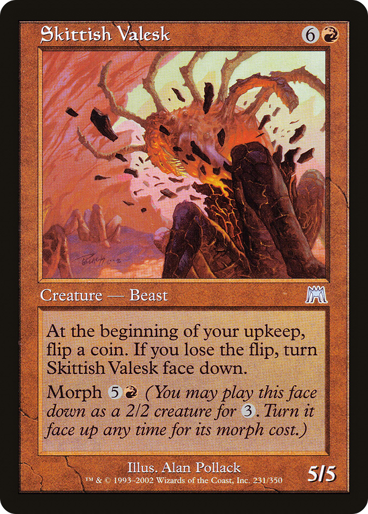 Valesk nerveux (ONS-231) - Onslaught Foil 