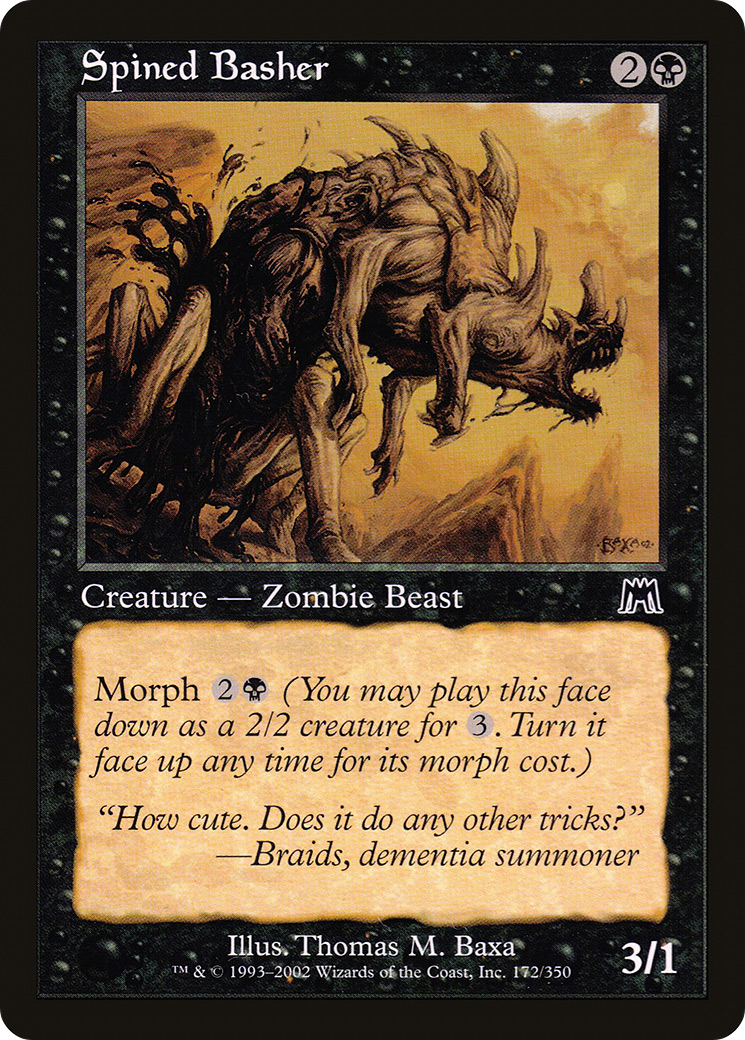 Spined Basher (ONS-172) - Onslaught Foil 