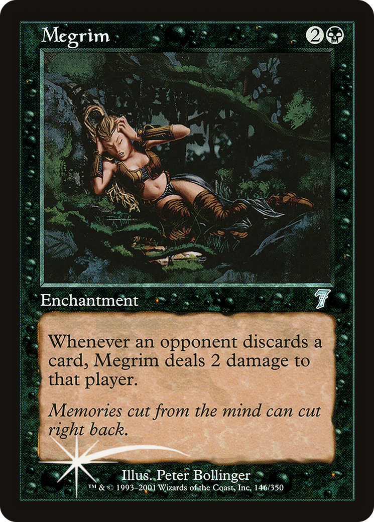 Megrim (7ED-146★) - Seventh Edition Foil