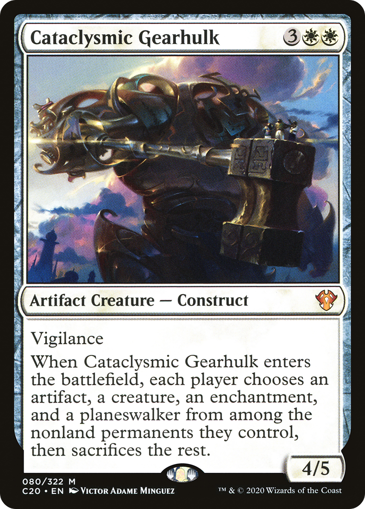 Cataclysmic Gearhulk (C20-080) - Commandant 2020 
