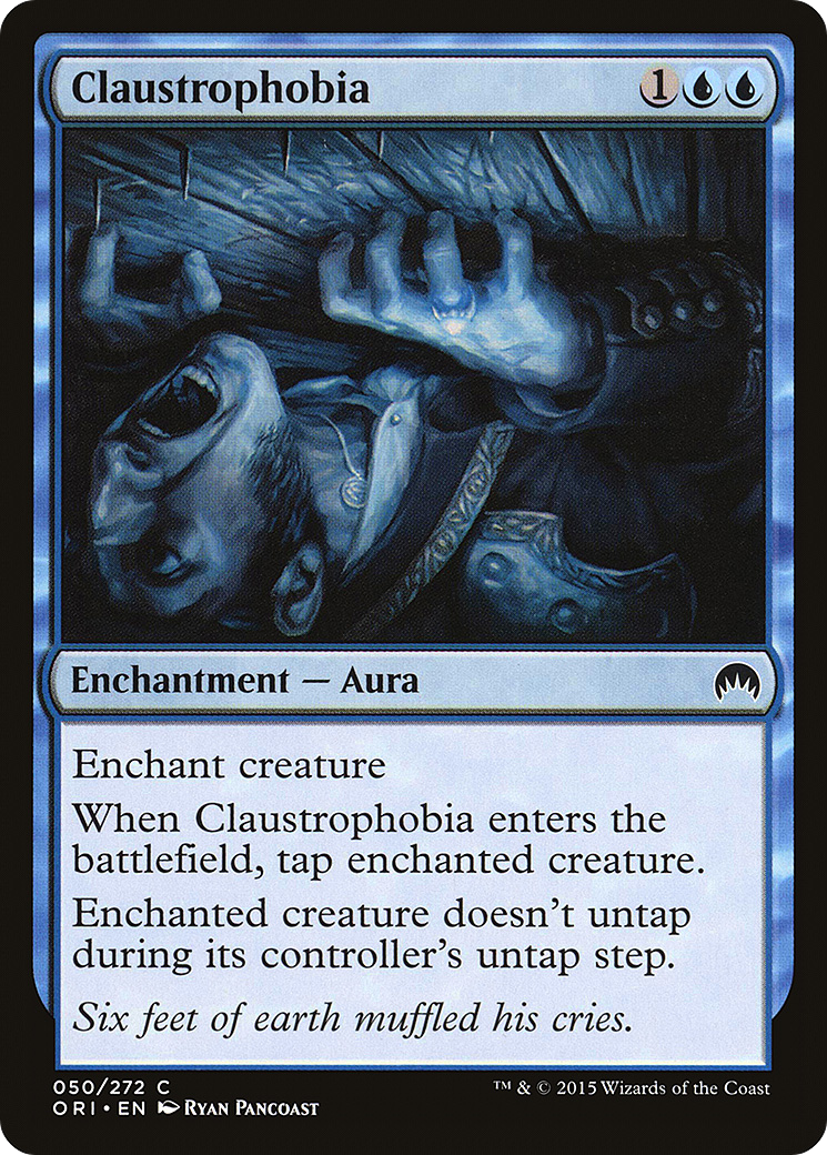 Claustrophobie (ORI-050) - Magic Origins Foil