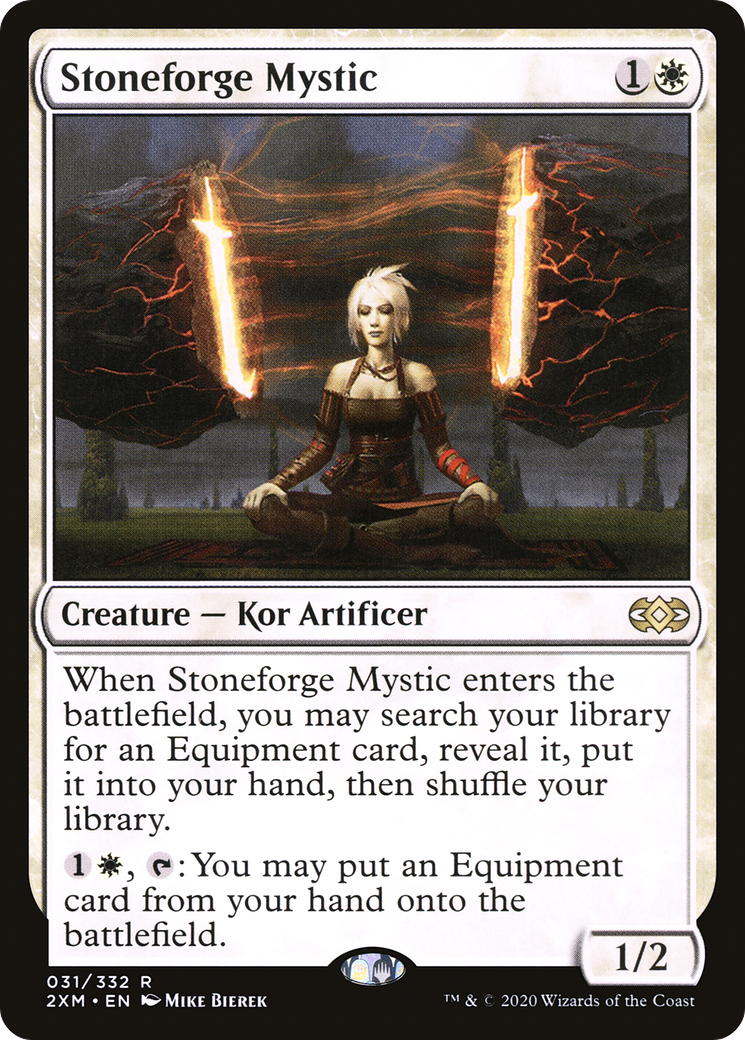 Mystique de Stoneforge (2XM-031) - Double Masters Foil 