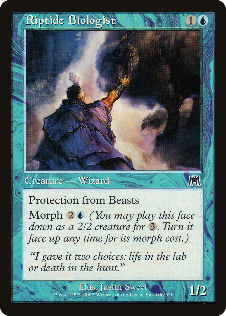 Biologiste Riptide (ONS-106) - Onslaught Foil 
