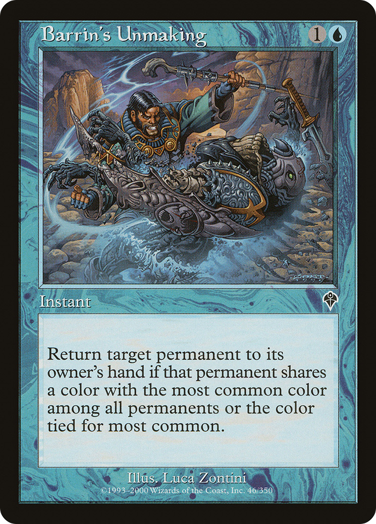 La destruction de Barrin (INV-046) – Feuille d'invasion 
