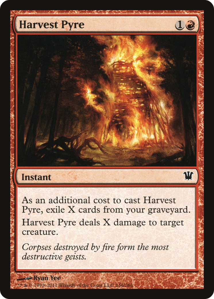 Harvest Pyre (ISD-146) - Innistrad Foil