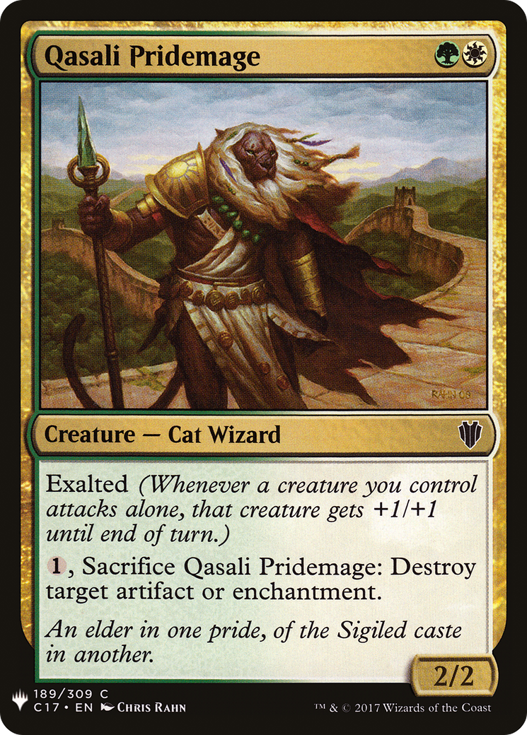 Qasali Pridemage (LIST-C17-189) - The List