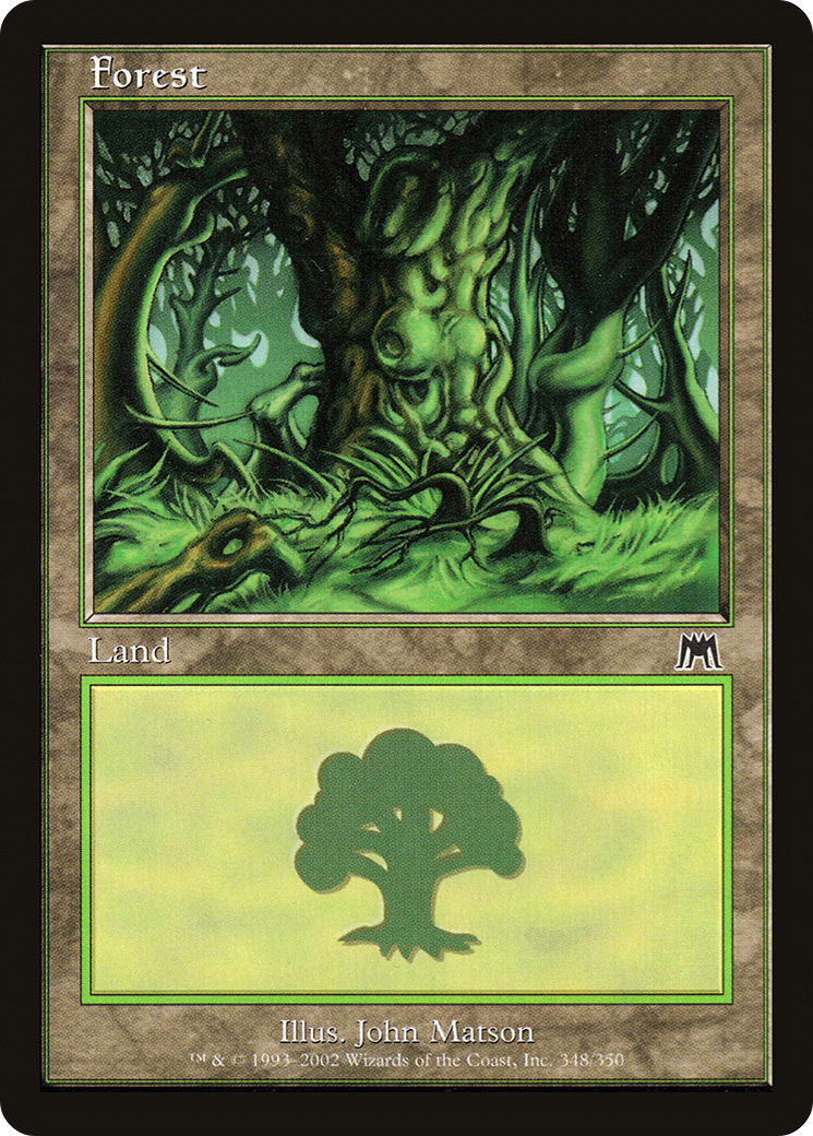 Forêt (ONS-348) - Onslaught Foil 