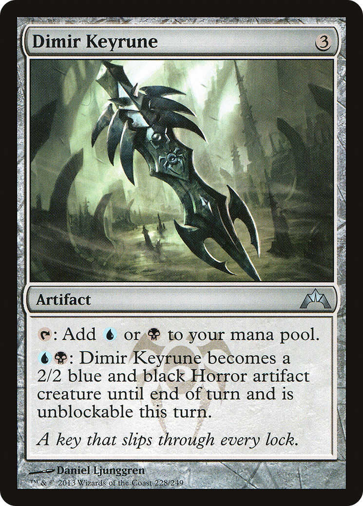 Rune-clé de Dimir (GTC-228) - Gatecrash 