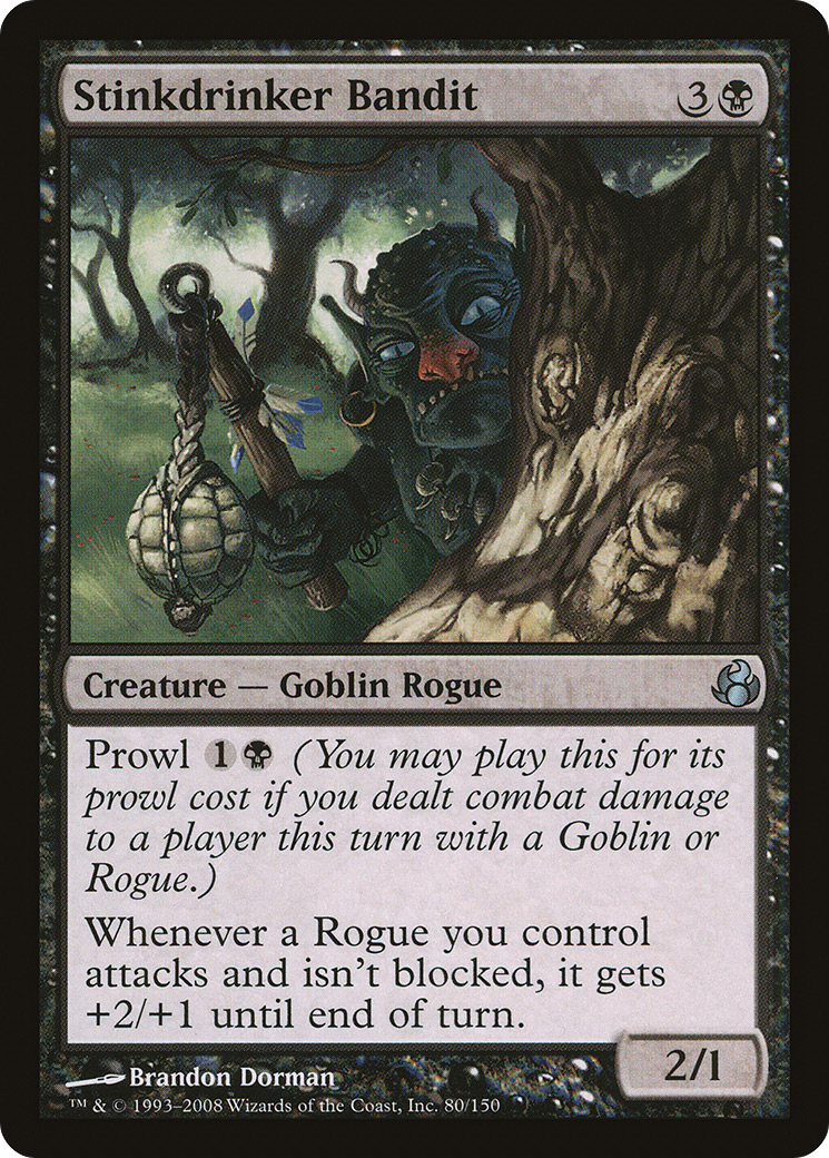 Stinkdrinker Bandit (MOR-080) - Morningtide Foil