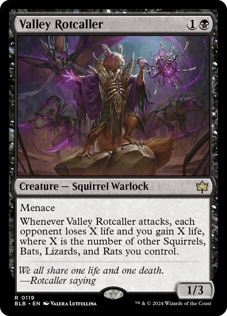 Valley Rotcaller (BLB-119) - Bloomburrow 