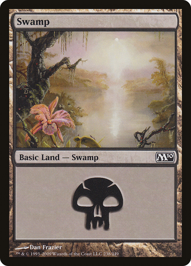 Swamp (238) (M10-238) - Magic 2010