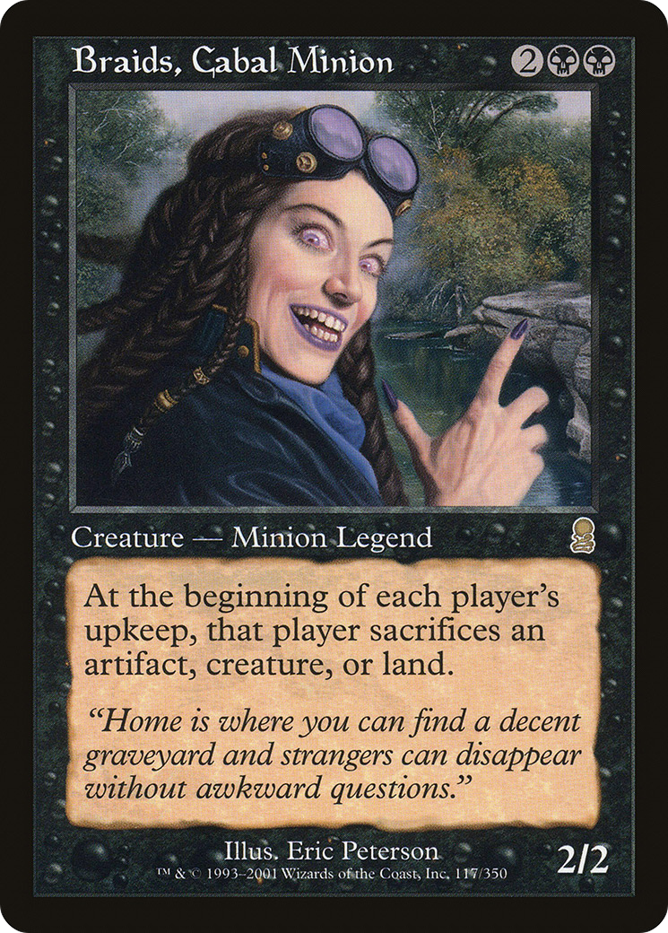 Tresses, Cabal Minion (ODY-117) - Odyssey Foil 