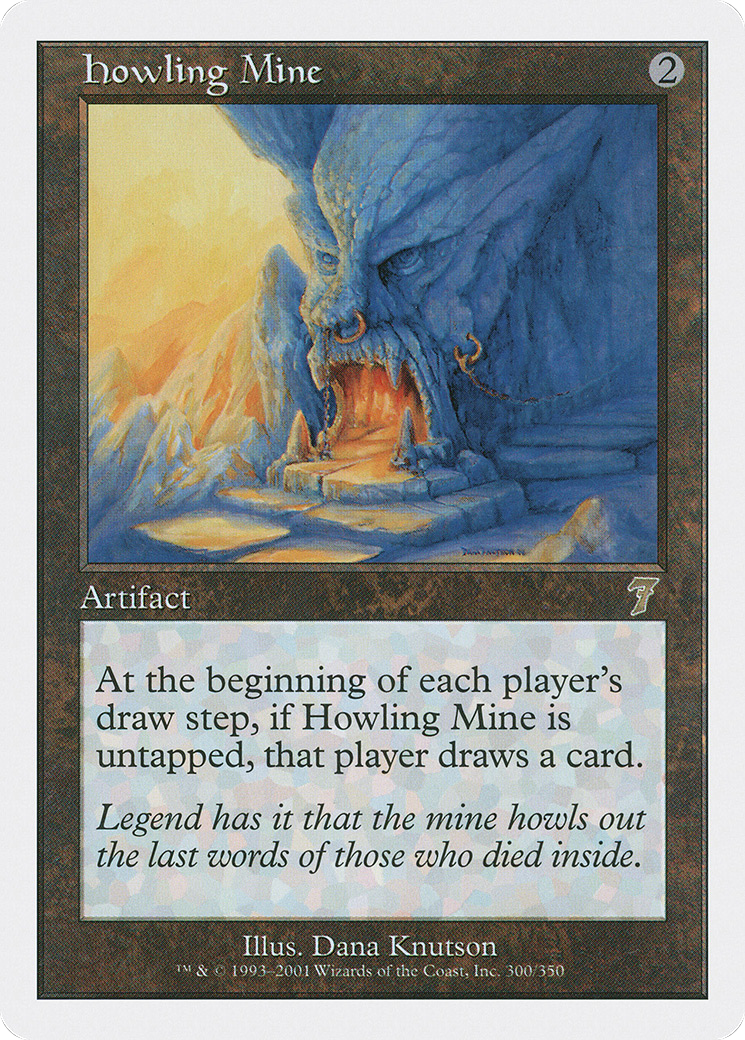 Howling Mine (7ED-300) - Septième édition 