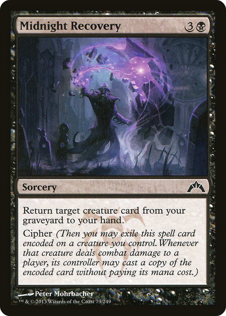 Récupération de minuit (GTC-073) - Gatecrash Foil 