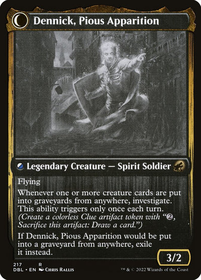 Dennick, Pious Apprentice (Back)
