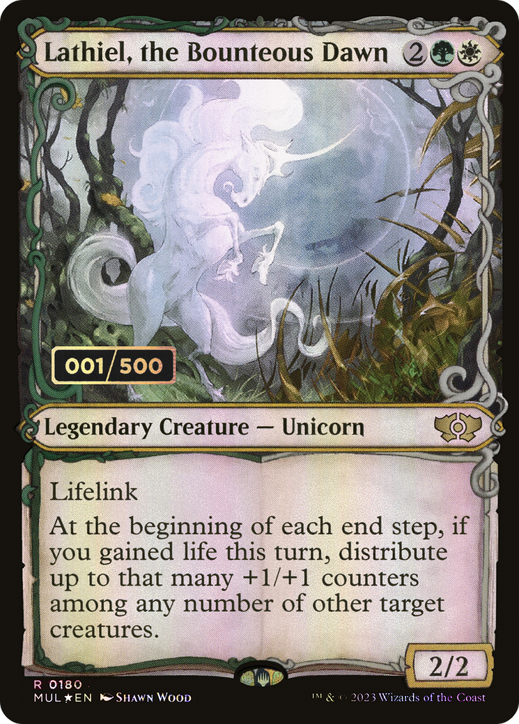 Lathiel, l'Aube Généreuse (MUL-180Z) - Multiverse Legends : (Vitrine) Foil