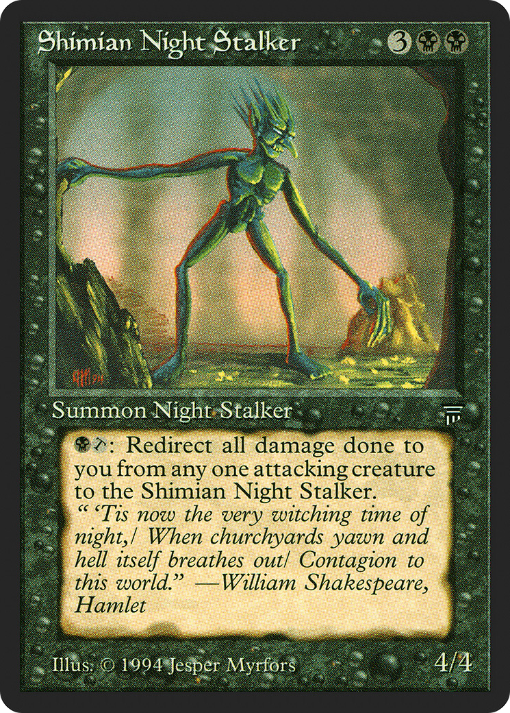 Shimian Night Stalker (LEG-116) - Légendes