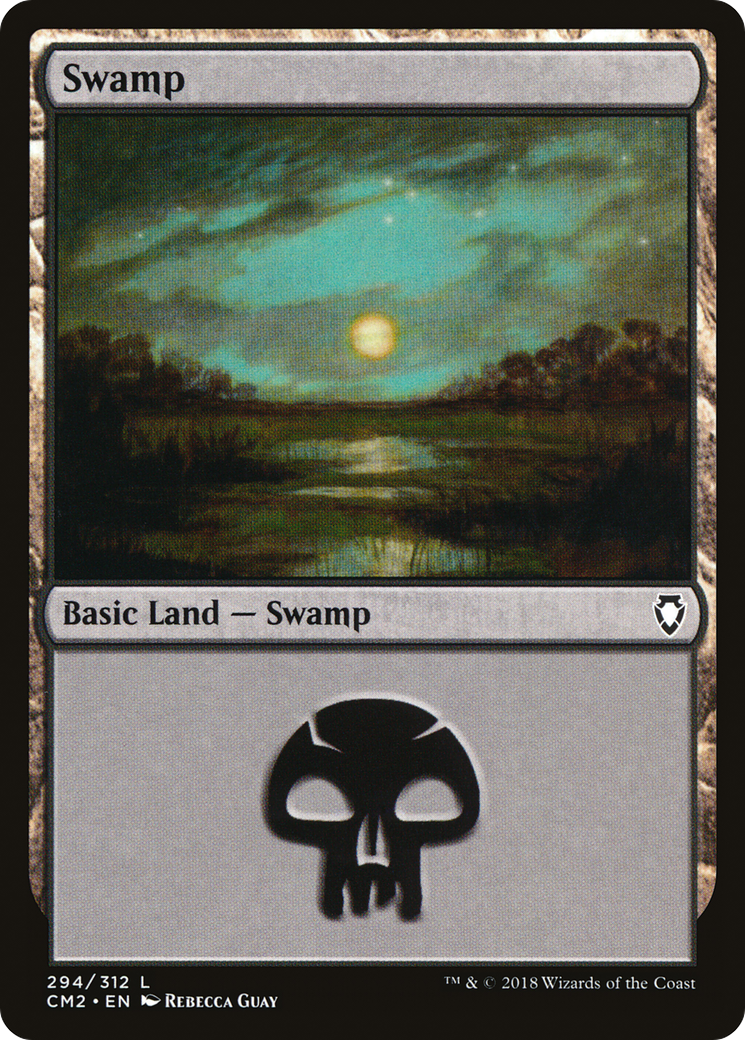 Swamp (294) (CM2-294) - Commander Anthology Volume II