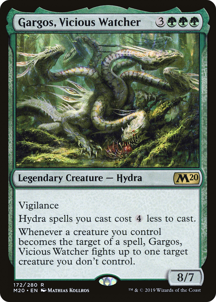 Gargos, Vicious Watcher (M20-172) - Core Set 2020