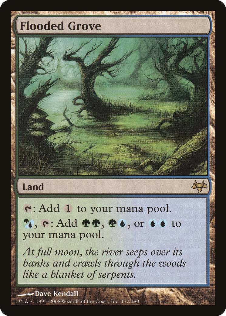 Flooded Grove (EVE-177) - Feuille d'événement 
