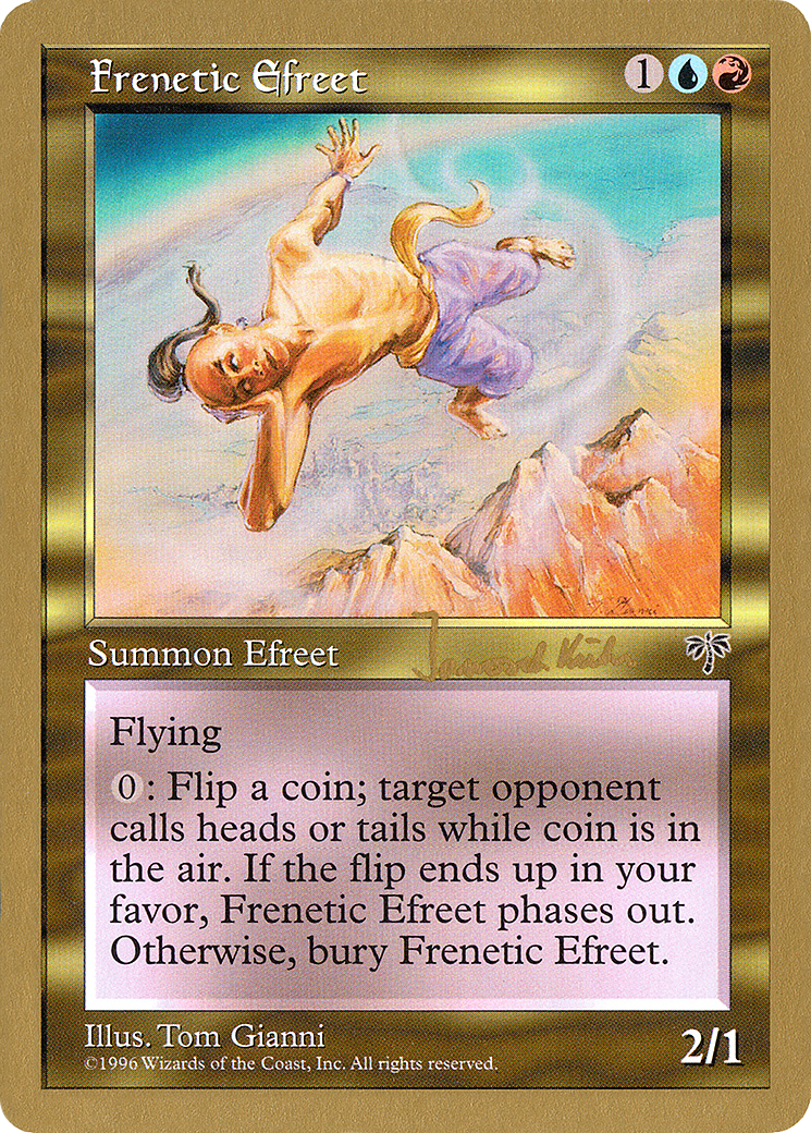 Frenetic Efreet - 1997 Janosch Kuhn (MIR) (WCD-JK264) - World Championship Decks 1997