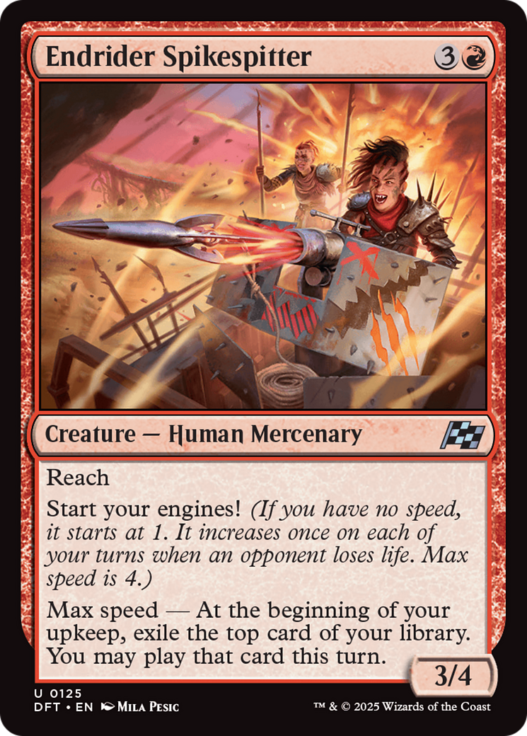 Endrider Spikespitter (DFT-125) - Feuille Aetherdrift 