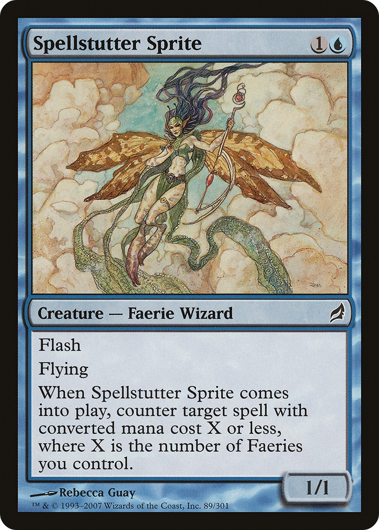 Sprite de bégaiement (LRW-089) - Lorwyn 