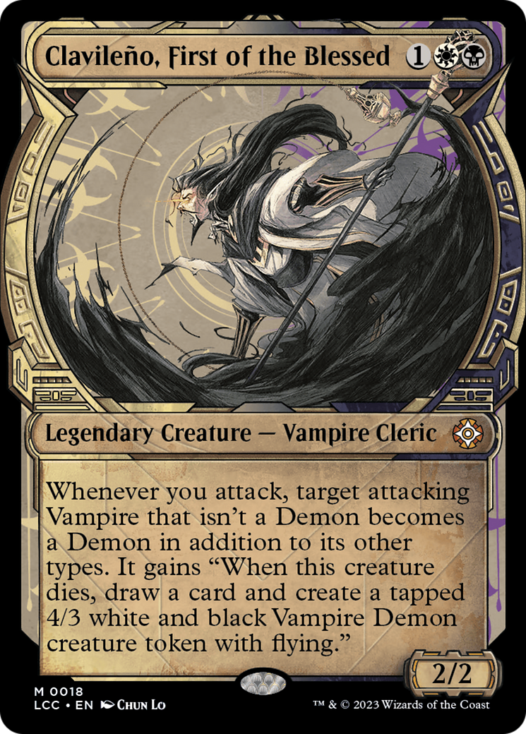 Clavileño, Premier des Bienheureux (LCC-018) - Les Cavernes Perdues d'Ixalan Commandant : (Vitrine) Feuille 