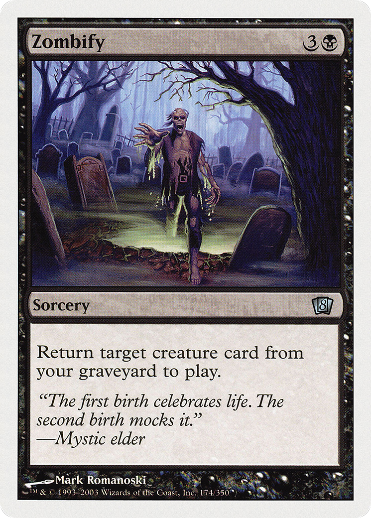 Zombify (8ED-174) - Huitième édition