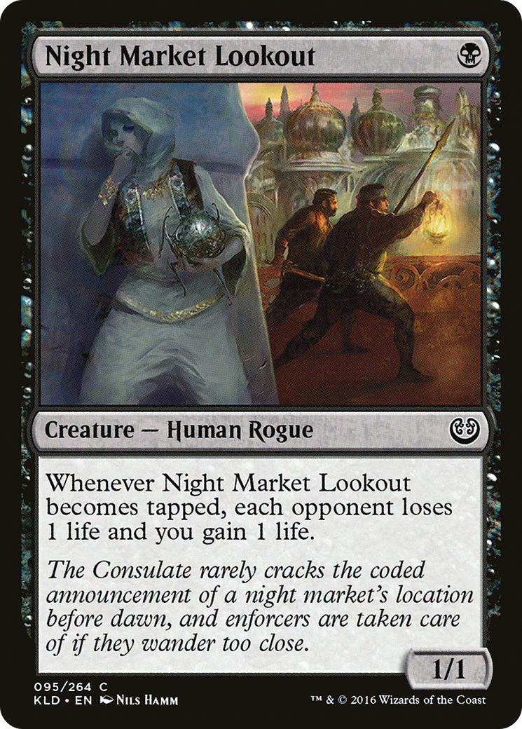 Belvédère du marché nocturne (KLD-095) - Kaladesh Foil 