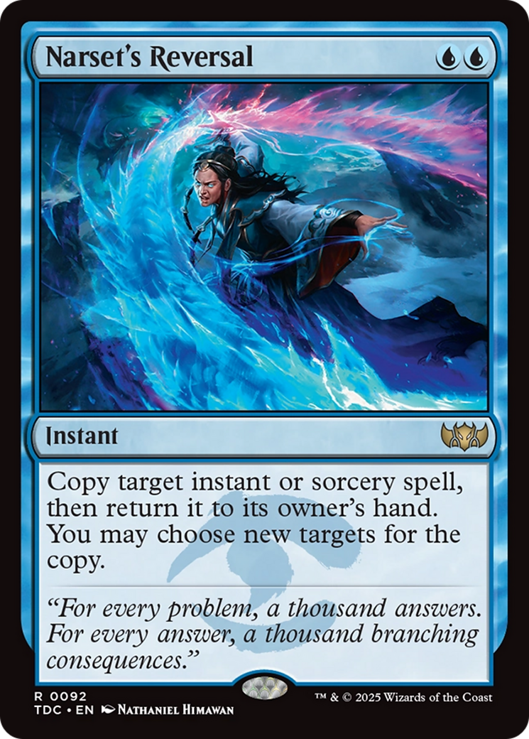 Le Retournement de Narset (TDC-092) - Commandant : Tarkir : Tempête de Dragons 
