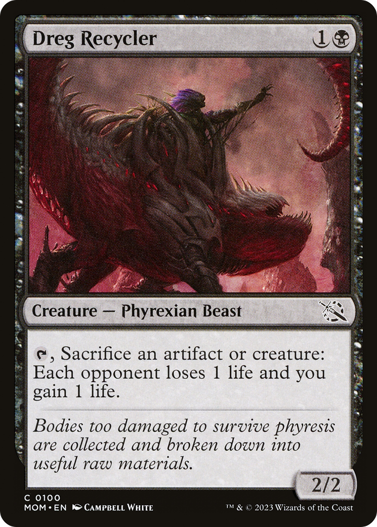 Dreg Recycler (MOM-100) - March of the Machine