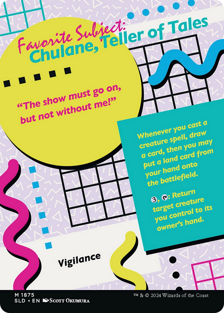 Chulane, Teller of Tales // Chulane, Teller of Tales (SLD-1875) - Secret Lair Drop (Borderless)