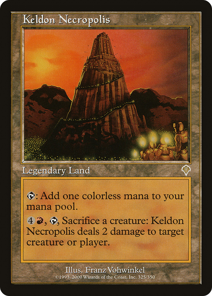 Nécropole Keldon (INV-325) - Invasion Foil 