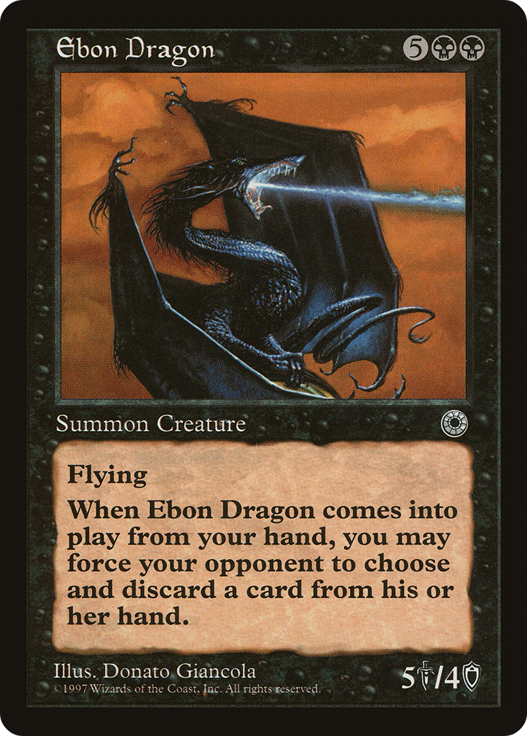 Dragon d'ébène (POR-091) - Portail 
