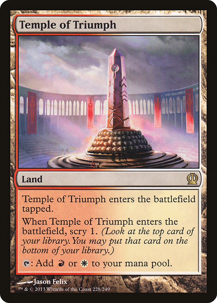 Temple du Triomphe (THS-228) - Theros 