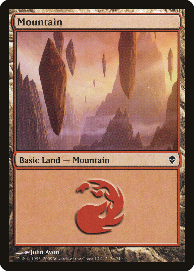 Mountain (ZEN-242A) - Zendikar