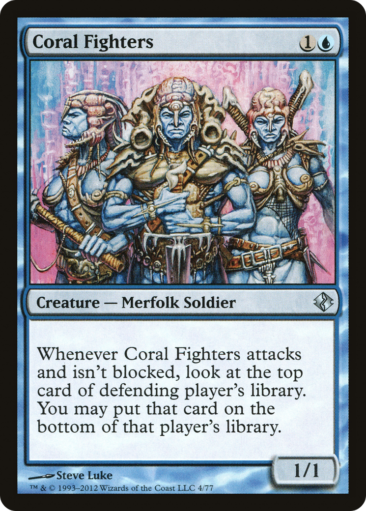 Coral Fighters (DDI-004) - Decks de duel : Venser contre Koth 